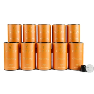 Ginseng Coffee 100 Adet Nespresso Uyumlu Aluminium Kapsül Kahve