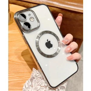 Iphone 11 Kılıf Köşeleri Renkli Şeffaf Kamera Korumalı Silikon Luxury Kapak