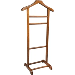 Dilsiz Uşak Elbise Askısı Gürgen Cilalı