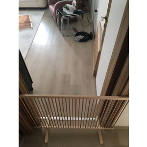 Sık Aralıklı Ahşap Köpek Çiti (Yükseklik 50 Cm.)