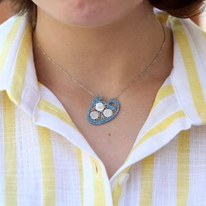 Vav Dualı Kolye Ayetel Kürsi Nazar Duası Ve Allah Yazılı Kolye 925 Ayar Gümüş