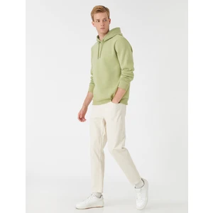 Basic Kapşonlu Sweatshirt
