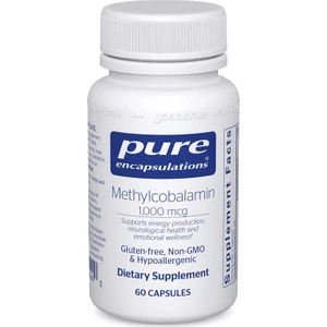 Pure Encapsulations Pure Encapsulatins Vitamin B12 Methylcobalamin 1000mcg Hypoallergenic 60 Vegetarian Kapsül B12 Vitamini Metilkobalamin Abd'den