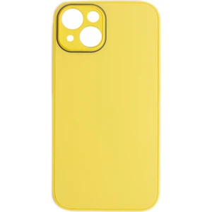 Deluxe Iphone 14 Mat Kılıf Sarı