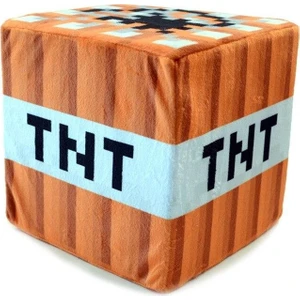 Minecraft Tnt Dekoratif Küp Yastık Minder Peluş Oyuncak 10CM