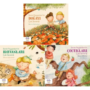 Benim Peygamber'im Hayvanları+Doğayı+Çocukları Severdi 3 Kitap Set - Merve Gülcemal