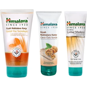 Herbals Siyah Nokta Karşıtı Yüz Temizleme Seti, Ceviz, Elma, Limon Otu, Fuller Toprağı