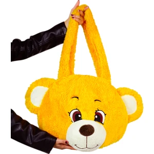 Harika Peluş Fabrikası Sevimli Ayı Peluş Omuz Çantası