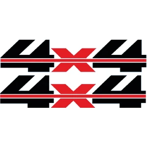 Sticker 4x4 Araba Çıkartması