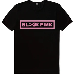 Blackpink Pac Siyah Kısa Kollu Tişört