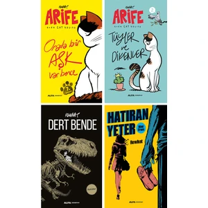 Arife: Orada Bir Aşk Var Bence - Arife: Tüyler ve Dikenler - Dert Bende - Hatıran Yeter - 4 Kitap - Rewhat