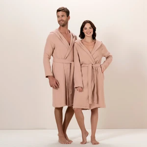Armin Unisex Bornoz Koyu Somon