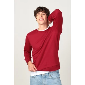 Bisiklet Yaka Basıc Unisex Sweatshirt
