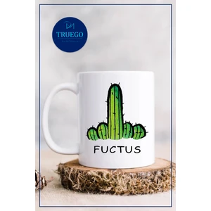 Baskılı Kupa Bardak Seramik Mug - Fuctus
