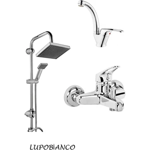 3'lü Duş Seti Duş Robotu Banyo Bataryası Lavabo Bataryası