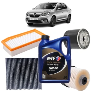 Renault Symbol 4plus Karbon Filtre Bakım Seti 1.5 Dci E.l.f Yağlı 2013 Sonrası KİT2109H
