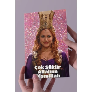 Hürrem Çok Şükür A5 Çizgisiz Defter(50 Sayfa)
