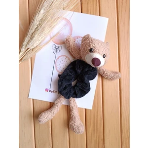 EyER Shoping Ayıcıklı Havlu Peluş Simit Toka