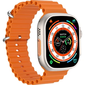 Gs8 Ultra Watch Akıllı Saat Android ve Ios Uyumludur + Kordon
