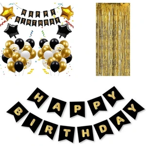 Çıtı Pıtı Store Doğum Günü Süsleri Seti Happy Birthaday