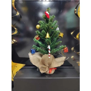 Çıtı Pıtı Store 40 cm Masa Üstü Çam Ağacı Süslü
