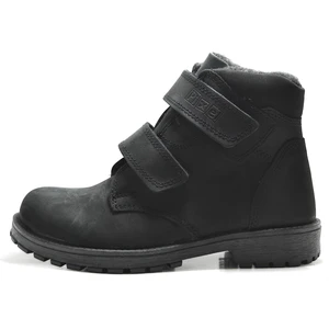 8050  Yağlı Deri Siyah & Kum Cırtlı Ortopedik Erkek Çocuk Bot