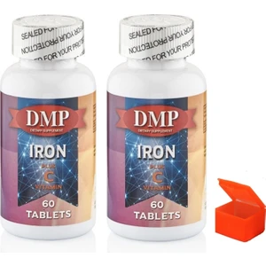 Demir Iron Plus Vitamin C 120 Tablets + Hap Kutusu