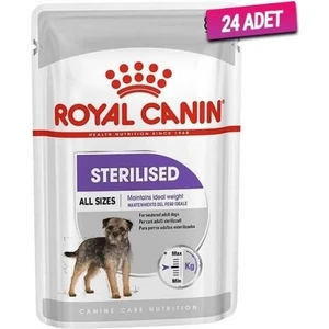 Royal Canin 24 Adet Sterilised Pouch Konserve Köpek Maması 85 gr