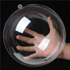 Roco Paper Co. Şeffaf Mika Küre - Asılabilir Plastik Top - 16 cm