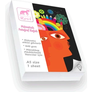 Creative Mıknatıslı Fotoğraf Kağıdı 640GSM 1yp A5