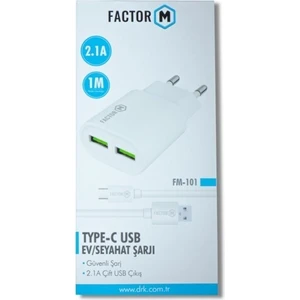 FM-101 Type-C Ev Seyahat Şarjı