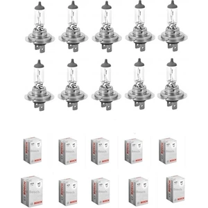 10 Adet Bosch H7 12V 55W Far Ampülü﻿﻿ ,h7 Ampül,h7 Far Ampülü Standart Kutulu