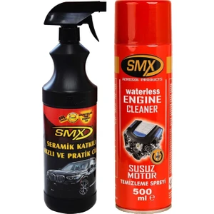 Susuz Motor Temizleme Spreyi / Seramik Cila / Hızlı Cila / Pratik Cila / Muhteşem 2'li