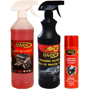 Ağır Yağ Sökücü/ Seramik Katkılı Hızlı ve Pratik Cila/Susuz Motor Temizleme Spreyi