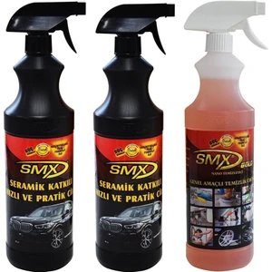 Seramik Cila / Hızlı Cila / Pratik Cila 2 Adet (750ml)/ Gold Nano Genel Amaçlı Temizleyici(750ml)