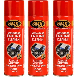 3 Adet Susuz Motor Temizleme ve Koruma Spreyi (3X500ML)