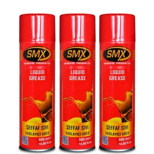 Sıvı Gres Yağlama Spreyi 500 ml 3 Adet