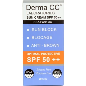 Derma CC Laboratories Derma cc Güneş Kremi SPF50 ( Plus Plus ) 200ML - Sun Block - Antı Brown - Blocage