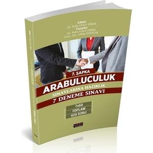 Dizgi Kitap Arabuluculuk Sınavlarına Hazırlık 7 Deneme Savaş Yayınları 2022