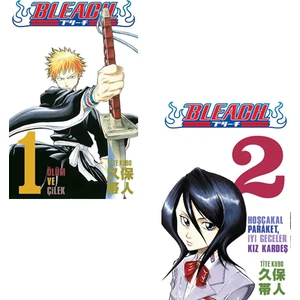 Bleach 1 ve 2. Ciltler Manga Seti