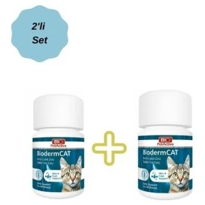 Bio Pet Active Bioderm Cat 100 Tb. 2'li Set