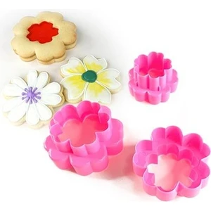 Coşan Pastacılık Kopat Çiçek Çift Taraflı Kesici 3 Lü