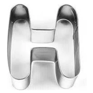 Coşan Pastacılık Kopat H Harfi Kalıbı