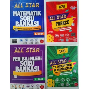 Newton Yayınları 8. Sınıf LGS All Star 4'lü Yeni Soru Bankası Seti
