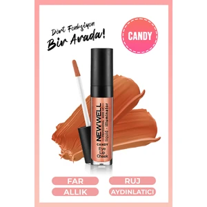 Lıquıd Illumınator Aydınlatıcı Allık 3 In 1  - Candy
