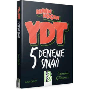 Benim Hocam Yayınları YDT Tamamı Çözümlü 5 Deneme Sınavı