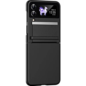 Samsung Galaxy Z Flip 3 Menteşe Cilt Hissi Cep Telefonu Kılıfları (Yurt Dışından)