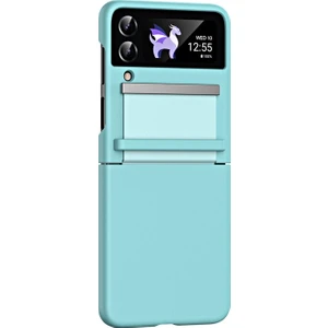 Samsung Galaxy Z Flip 3 Menteşe Cilt Hissi Cep Telefonu Kılıfları (Yurt Dışından)