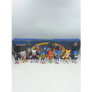 Kirpi 8'li Figür Sonic Oyuncak Karakterleri - Tuka