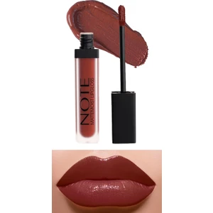Mattemoist Lipgloss Yarı Mat Saten Bitişli Likit Ruj 408 Femme Fatale - Bordo